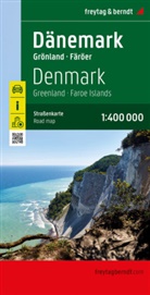 freytag &amp; berndt, freytag &amp; berndt, Freytag-Berndt und Artaria KG - Dänemark, Straßenkarte 1:400.000, freytag & berndt