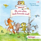 Kirsten Höcker, Anna Pooch, Arndt Schmöle - Nach einer Figurenwelt von Janosch. Oh, wie schön doch Freunde sind!, 2 Audio-CD (Hörbuch)
