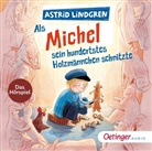 Astrid Lindgren, Jenni Cubela, Uticha Marmon, Karl Kurt Peters - Als Michel sein hundertstes Holzmännchen schnitzte, 1 Audio-CD (Hörbuch)