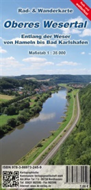 KKV Kartographische Kommunale Verlag, Kkv Kartographische Kommunale Verlagsgesellschaft Mbh - Oberes Wesertal