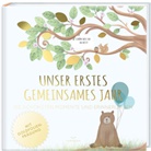 Pia Loewe, PAPERISH Verlag - Babyalbum - UNSER ERSTES GEMEINSAMES JAHR (blau)