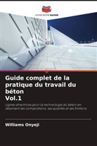 Williams Onyeji - Guide complet de la pratique du travail du béton Vol.1