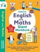Holly Bathie, Holly Bingham Bathie, Jane Bingham, Jane (EDFR) Bingham, Jane Young Bingham, Hannah Watson... - Usborne English and Maths Giant Workbook 7-8
