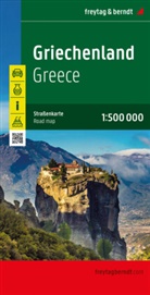 freytag &amp; berndt, freytag &amp; berndt - Griechenland, Straßenkarte 1:500.000, freytag & berndt