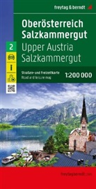 freytag &amp; berndt - Oberösterreich - Salzkammergut, Straßen- und Freizeitkarte 1:200.000, freytag & berndt