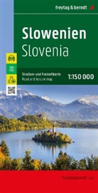 freytag &amp; berndt, freytag &amp; berndt - Slowenien, Straßen- und Freizeitkarte 1:150.000, freytag & berndt