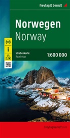 freytag &amp; berndt - Norwegen, Straßenkarte 1:600.000, freytag & berndt