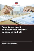 Morusu Sivasankar - Comptes et audit Ministère des affaires générales en Inde