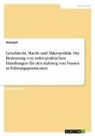 Anonym, Anonymous - Geschlecht, Macht und Mikropolitik. Die Bedeutung von mikropolitischen Handlungen für den Aufstieg von Frauen in Führungspositionen
