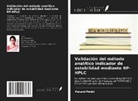 Pavani Peddi - Validación del método analítico indicador de estabilidad mediante RP-HPLC