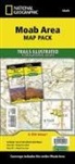 National Geographic Maps, National Geographic Maps - Trails Illust - Moab Area [Map Pack Bundle]
