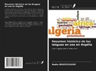 Redha BENMESSAOUD - Resumen histórico de las lenguas en uso en Argelia