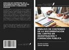 Satish Dandge, Sachin Kadam - ANÁLISIS DE CONTENIDO DE LA DOCUMENTACIÓN DEL CENTRO DE INVESTIGACIÓN Y FORMACIÓN PÚBLICA