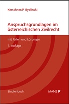 Peter Bydlinski, Ferdinand Kerschner - Anspruchsgrundlagen im österreichischen Zivilrecht mit Fällen und Lösungen