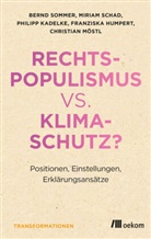 Franziska Humpert, Philipp Kadelke, Philipp u a Kadelke, Christian Möstl, Miriam Schad, Bernd Sommer - Rechtspopulismus vs. Klimaschutz?