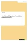 Anonym, Anonymous - Geschäftsunfähigkeit und beschränkte Geschäftsfähigkeit