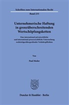 Paul Meder - Unternehmerische Haftung in grenzüberschreitenden Wertschöpfungsketten.
