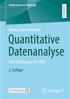 Tausendpfund, Markus Tausendpfund - Quantitative Datenanalyse