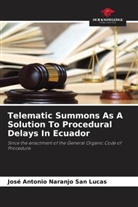 José Antonio Naranjo San Lucas - Telematic Summons As A Solution To Procedural Delays In Ecuador