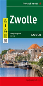 freytag &amp; berndt - Zwolle, Stadtplan 1:20.000, freytag & berndt