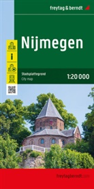 freytag &amp; berndt, freytag &amp; berndt - Nijmegen, Stadtplan 1:20.000, freytag & berndt