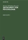 Hermann Ebbinghaus, Arthur König - Zeitschrift für Psychologie - Band 197, Heft 2: Zeitschrift für Psychologie. Band 197, Heft 2