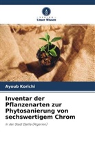 Ayoub Korichi - Inventar der Pflanzenarten zur Phytosanierung von sechswertigem Chrom