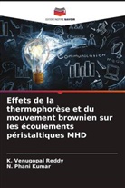 N. Phani Kumar, K. Venugopal Reddy - Effets de la thermophorèse et du mouvement brownien sur les écoulements péristaltiques MHD