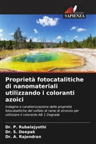 Dr. S. Deepak, S. Deepak, A. Rajendran, Dr. A. Rajendran, Dr. P. Rubalajyothi, P. Rubalajyothi - Proprietà fotocatalitiche di nanomateriali utilizzando i coloranti azoici