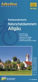 Esterbauer Verlag, Esterbauer Verlag - Radwanderkarte Naturschatzkammern Allgäu RW-NSKA