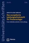 Lennart Knutzen-Lohmann - Das europäische Leistungsschutzrecht für Presseverleger