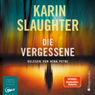 Karin Slaughter, Harper Audio, Nina Petri - Die Vergessene (ungekürzt), 3 Audio-CD, 3 MP3 (Livre audio)