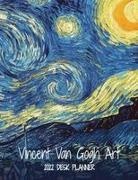 The Write Supplies - Vincent Van Gogh Art 2022 Desk Planner