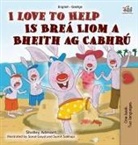 Shelley Admont, Kidkiddos Books - I Love to Help (English Irish Bilingual Children's Book)