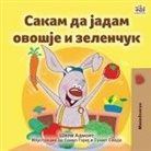 Shelley Admont, Kidkiddos Books - I Love to Eat Fruits and Vegetables (Macedonian Book for Kids)