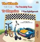 Kidkiddos Books, Inna Nusinsky - The Wheels The Friendship Race (English Welsh Bilingual Children's Book)