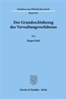 Jürgen Held - Der Grundrechtsbezug des Verwaltungsverfahrens.