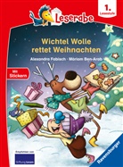 Alexandra Fabisch, Màriam Ben-Arab - Leserabe 1. Lesestufe - Wichtel Wolle rettet Weihnachten
