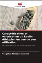 Tsegahun Mekonnen Zewdie - Caractérisation et valorisation du kaolin éthiopien en vue de son utilisation