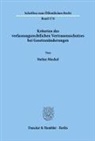 Stefan Muckel - Kriterien des verfassungsrechtlichen Vertrauensschutzes bei Gesetzesänderungen.