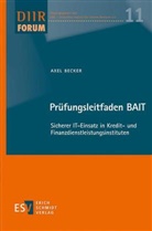 Axel Becker, Axel (Dipl.-Bw. (FH)) Becker, DIIR - Deutsches Institut für Interne, DIIR - Deutsches Institut für Interne Revision e. V. - Prüfungsleitfaden BAIT