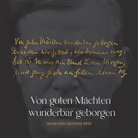 Dietrich Bonhoeffer, Siegfried Fietz, Mic Strauss, Michael Strauß - Von guten Mächten wunderbar geborgen - Dietrich Bonhoeffer und Siegfried Fietz (Hörbuch)