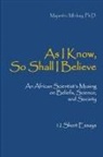 Majambu Mbikay - As I Know, So Shall I Believe