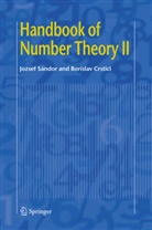 Borislav Crstici, Jozsef Sandor - Handbook of Number Theory II, m. 1 Buch, m. 1 E-Book. Vol.2