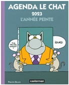 Geluck, Philippe Geluck - Agenda Le Chat 2023 : l'année peinte