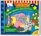 Klaus-P Weigand, Jürgen Kluckert, K. Primel - Benjamin Blümchen, Gute-Nacht-Geschichten - 24 Weihnachtsgeschichten, Audio-CD (Hörbuch)