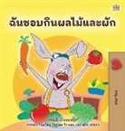 Shelley Admont, Kidkiddos Books - I Love to Eat Fruits and Vegetables (Thai Book for Kids)