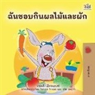 Shelley Admont, Kidkiddos Books - I Love to Eat Fruits and Vegetables (Thai Book for Kids)