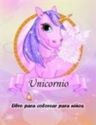 Thomas D - Libro para colorear de unicornios para niños