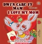 Shelley Admont, Kidkiddos Books - I Love My Mom (Welsh English Bilingual Children's Book)